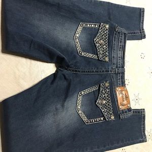 Vivi Diva 26 X 30.5 JR 2 Skinny Stretch Jewels Mid‎